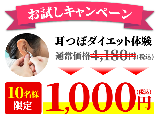 Web限定の申し込みで通常価格4,180円(税込み)
		→1000円(税込み)